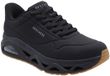 Skechers Uno Glide-Step Glide On Air Sneakers voor heren, Durabuck zwart, 45 EU