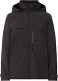 Didriksons Aston Parka Waterdichte Jas Zwart Polyester Unisex M