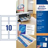Avery Purpose Form C32010-25 Classic visitekaartjes