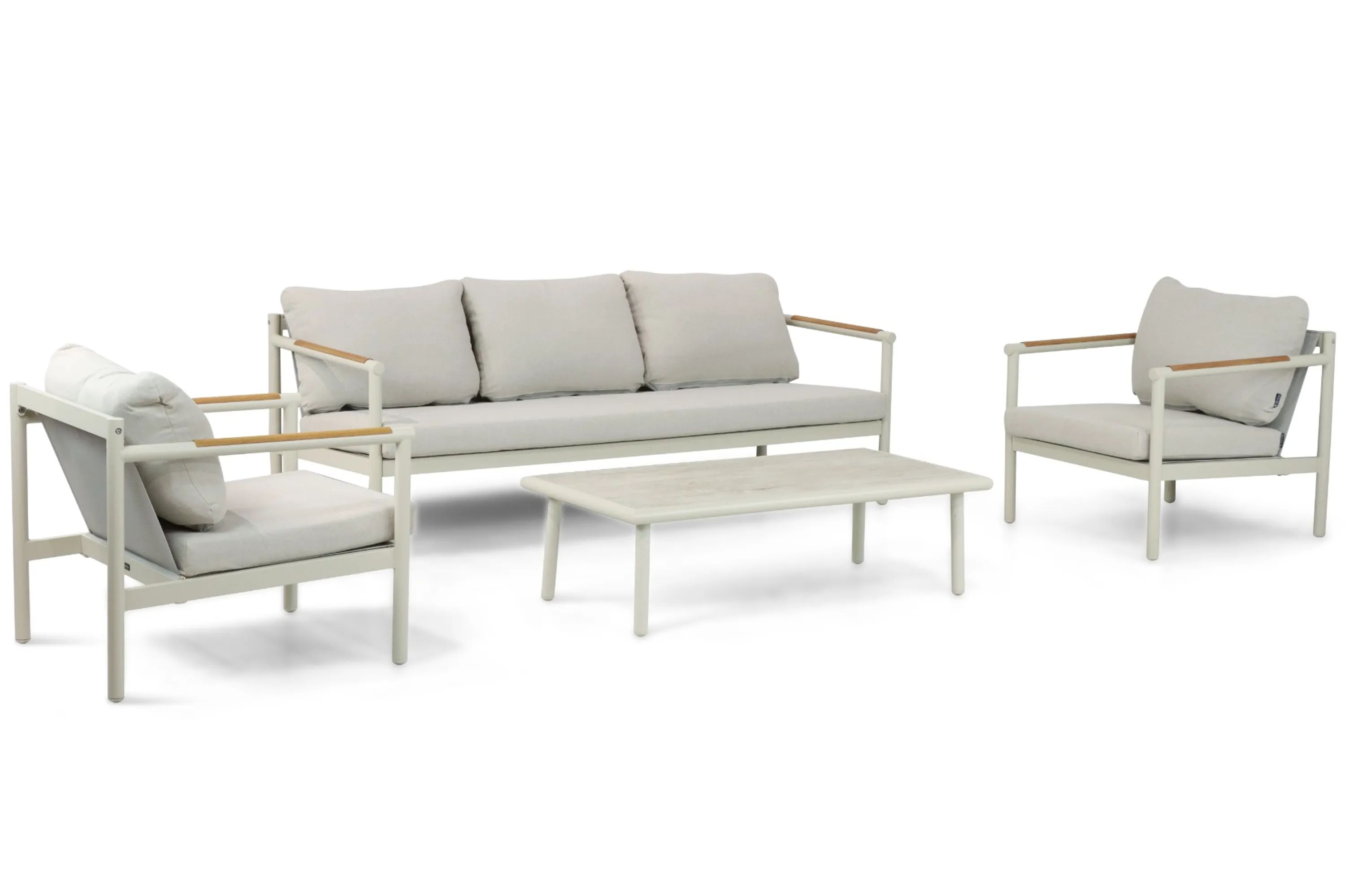 Lifestyle Garden Furniture Lifestyle Norte stoel-bank loungeset 4-delig