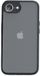 Coverzs matte Hardcase geschikt voor de Apple iPhone 16e / iPhone 17e hoesje - doorzichtig telefoonhoesje met mat design - Back cover met verstevigde randen - Kunststof / siliconen materiaal (zwart)