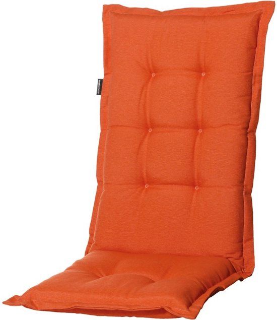 Merkloos Madison 2 stuks! Kussen hoog 50x123 Panama flame orange