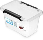 Orplast Simple Box 650 Milliliter met Clip Deksels Transparant