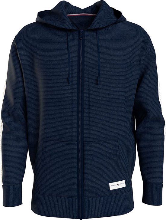 Tommy Hilfiger Established Throughs Trui Met Volledige Rits Blauw L Man