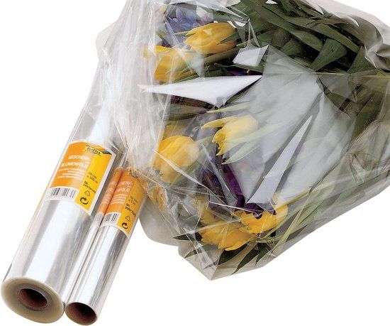 Folia Cellofaan ft 70 cm x 5 m - Transparant