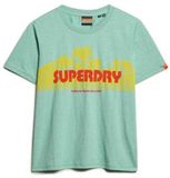 Superdry - Gestreept Outdoor T-shirt met relaxte pasvorm - Dames - T-shirts