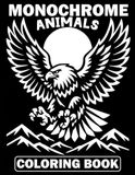 Monochrome Animals Coloring Book