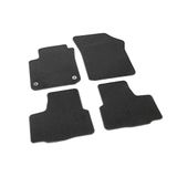 Seat 1SL863011LOE textiel vloermatten 4X stoffen matten velours matten zwart