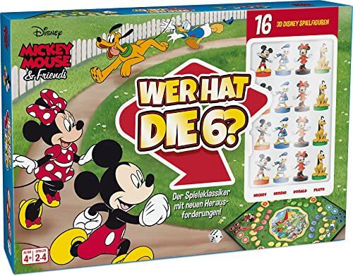 ASS Spielkartenfabrik Disney Mickey Mouse & Friends - Wer hat die 6?