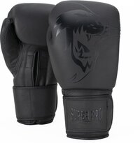 Super Pro Combat Gear Legend Lederen Kickbokshandschoenen Grijs 18oz