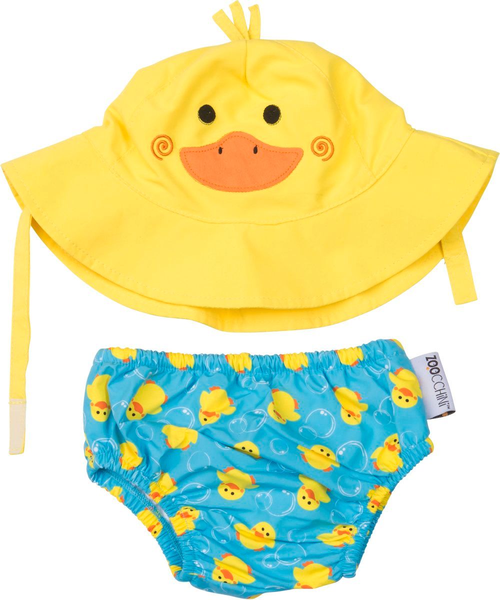 Zoocchini zwemsetje Puddles the Duck maat L