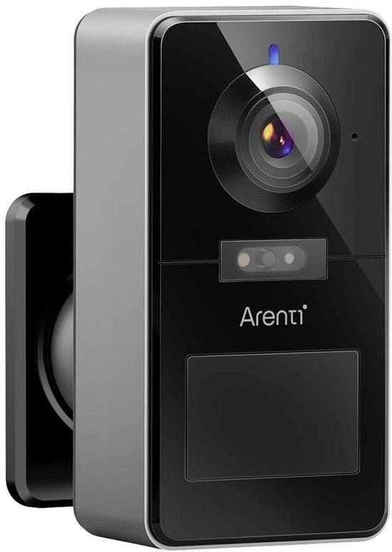 Arenti POWER1Q IP Bewakingscamera WiFi 2560 x 1440 Pixel - Zwart/grijs