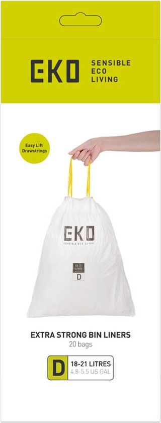 EKO EKO afvalzakken D 18-21 liter (20 stuks)