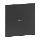 LEGRAND, SEANO wip voor toetsdimmer in 3-draads uitvoering incl. verlichtingvenster voor status-LED, kleur: antraciet gelakt, 765449