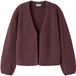 NAME IT Gilet en maille Coupe droite Wild Ginger