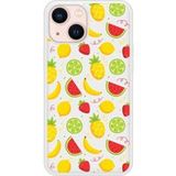 Apple Siliconen hoesje compatibel met iPhone 13 Mini Tropical Fruits
