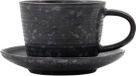 House Doctor Tasse et soucoupe noir 13cm