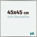 yd. - Cadre photo 45x45 cm - Plastique - Champagne - Evry