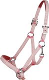 Pagony Jetset Halster - Maat: Pony - Roze - Nylon