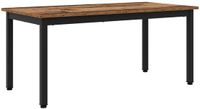 vidaXL Salontafel Oudhout 100 x 50 x 45 cm Bewerkt Hout
