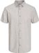 JACK & JONES JJESUMMER LINEN BLEND SHIRT SS SN Hommes Chemises XS Crockery