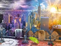 Ravensburger New York seizoenen puzzle - 1500 stukjes