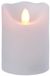 Enzo LED flakkerkaars 7x9cm wit