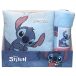 Stitch set de plage + taie d'oreiller 100 x 140 cm + 35 x 35 cm - polyester