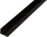 Alberts 498702 hoekprofiel | kunststof, zwart | 1000 x 40 x 10 mm | set van 10