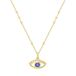 Glanzstücke München Ketting Zilver Blauw 45 cm