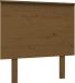 vidaXL Hoofdbord - Massief Grenenhout - Honingbruin - 79x6x82,5 cm