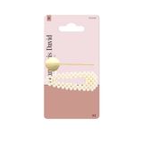 JEAN LOUIS DAVID - Haarspeldset - Guiche-tang en Clic Clac Clip - Parel - Ornament - Mode - Kapsel
