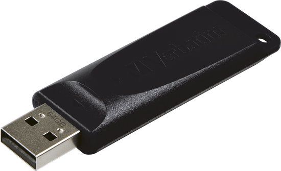 Verbatim Slider USB-stick 64GB - Zwart