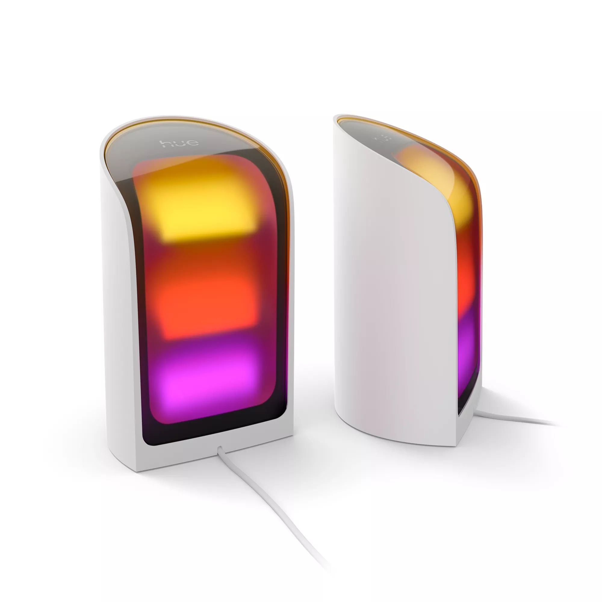 Philips Hue Play Wall Washer Tafellamp 2-pack - Wit