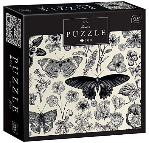 Interdruk Puzzle 500 Pieces for Adults - Flowers no. 3