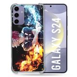 Cokitec Samsung Galaxy S24 Hoesje Manga My Hero Academia Shoto