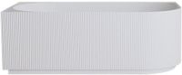 Wiesbaden Rivi Hoekbad Links 170 x 80 cm - Acryl Mat Wit