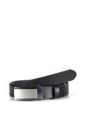 Howard London Howard Leather Belt Edward Black zwart