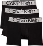 Calvin Klein Brief Boxershorts Heren (3-pack) - Maat S - Zwart/Zilver