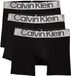 Calvin Klein Brief Boxershorts Heren (3-pack) - Maat S - Zwart/Zilver