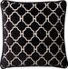 Dutch Decor LOTH - Kussenhoes velvet Raven 45x45 cm - zwart