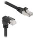 Delock 80921 Câble réseau Noir 1 m Cat6 SF/UTP (S-FTP) Rond