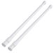 Tringle Blanc 40-70cm 13mm Extensible Lot de 2