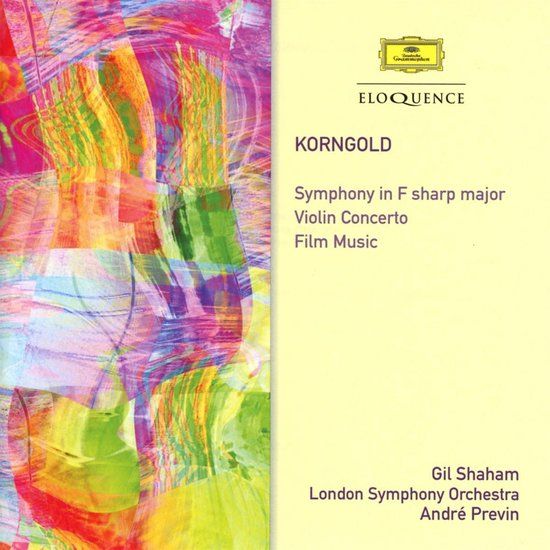 Korngold - Symphony; Violin - CD