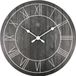 NeXtime Paul Wandklok Hout Zwart 40 cm