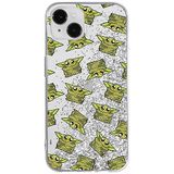 ERT GROUP mobiel telefoonhoesje voor Apple Iphone 14 PLUS origineel en officieel erkend Star Wars patroon Baby Yoda 008 optimaal, met glitter overloopeffect