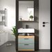Xonox Badkamermeubel Scout Met Spiegel - 60x191x34 Cm - Sage & Eiken