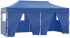 vidaXL Partytent, 291 x 580 x 315 cm, Blauw, Oxford Stof