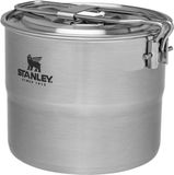 Stanley Adventure Stainless Camping Kookset voor Twee Personen - 6 Delige Kook Set - Shale + Charcoal