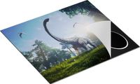 Chefcare Inductie Beschermer Diplodocus Dinosauriër in het Bos - 57,6x51,6 cm - Multicolor